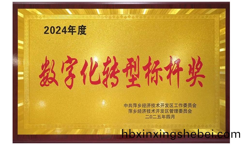 2024年(nian)度數字化轉型(xing)標桿(gan)獎(jiang)